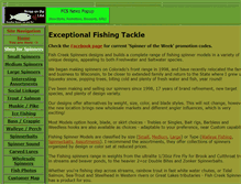 Tablet Screenshot of fishcreekspinners.com